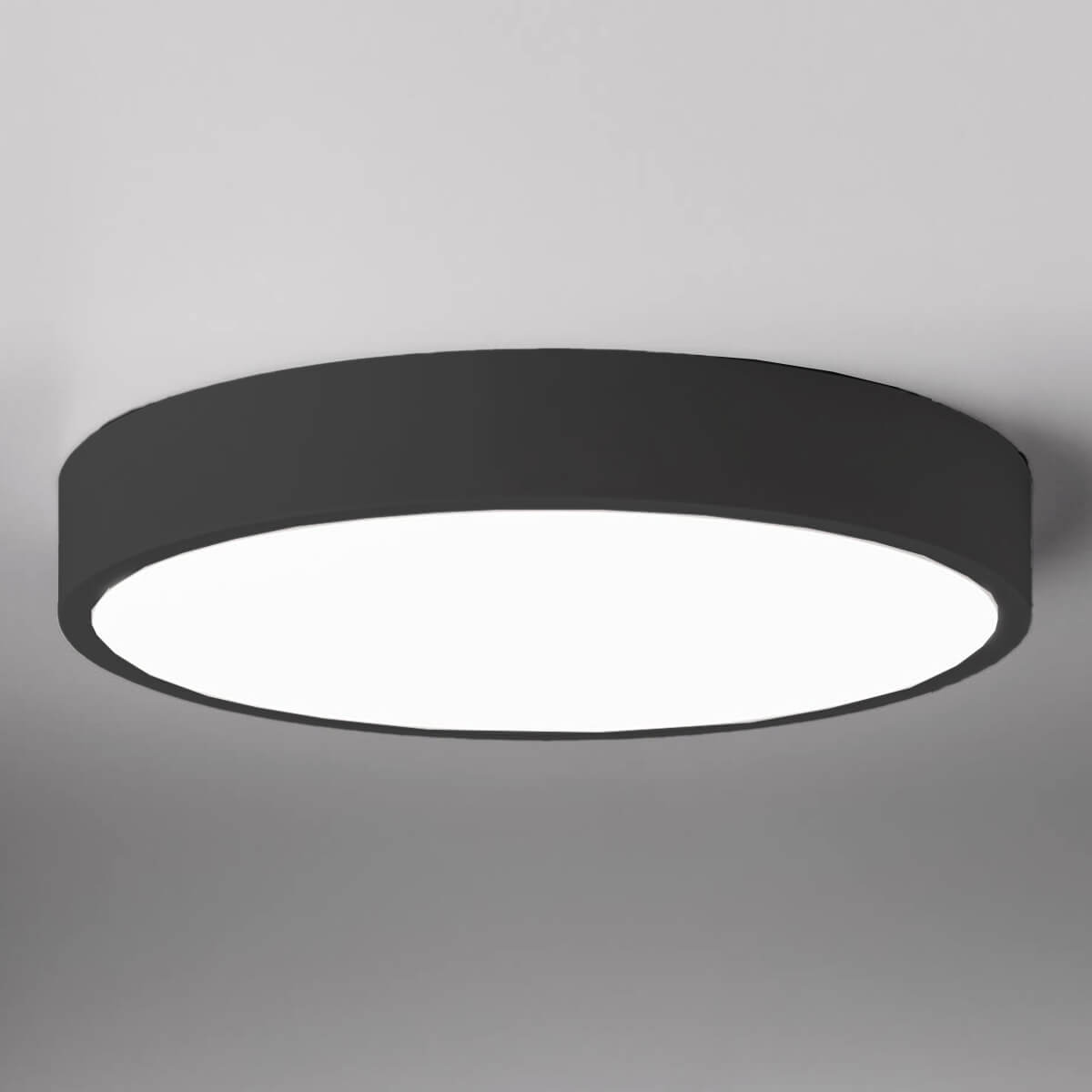 LupiaLicht Renox XLD LED Deckenleuchte, schwarz