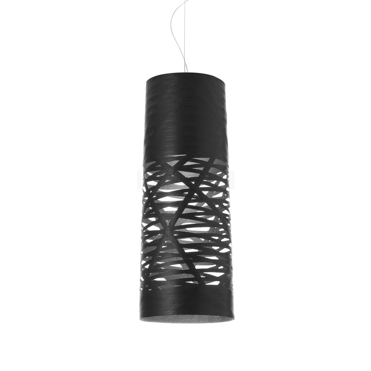 Foscarini Tress Piccola Sospensione, nero (schwarz)