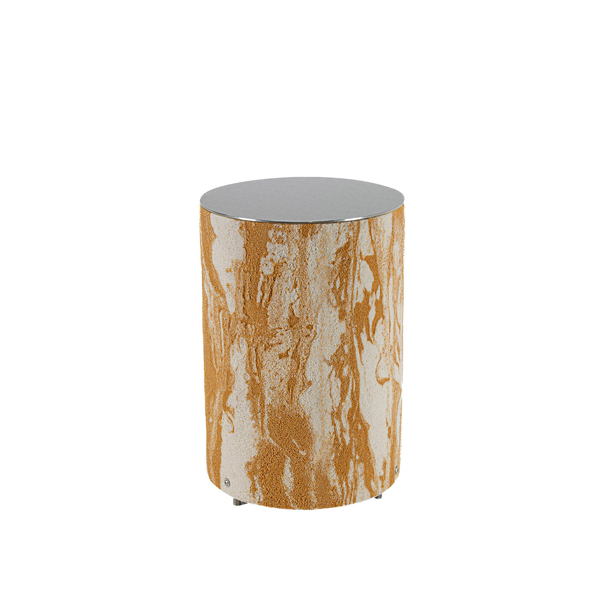 Epstein-Design Apollo Sahara LED Stehleuchte / Lichtsäule, Höhe: 31 cm, Sandstein