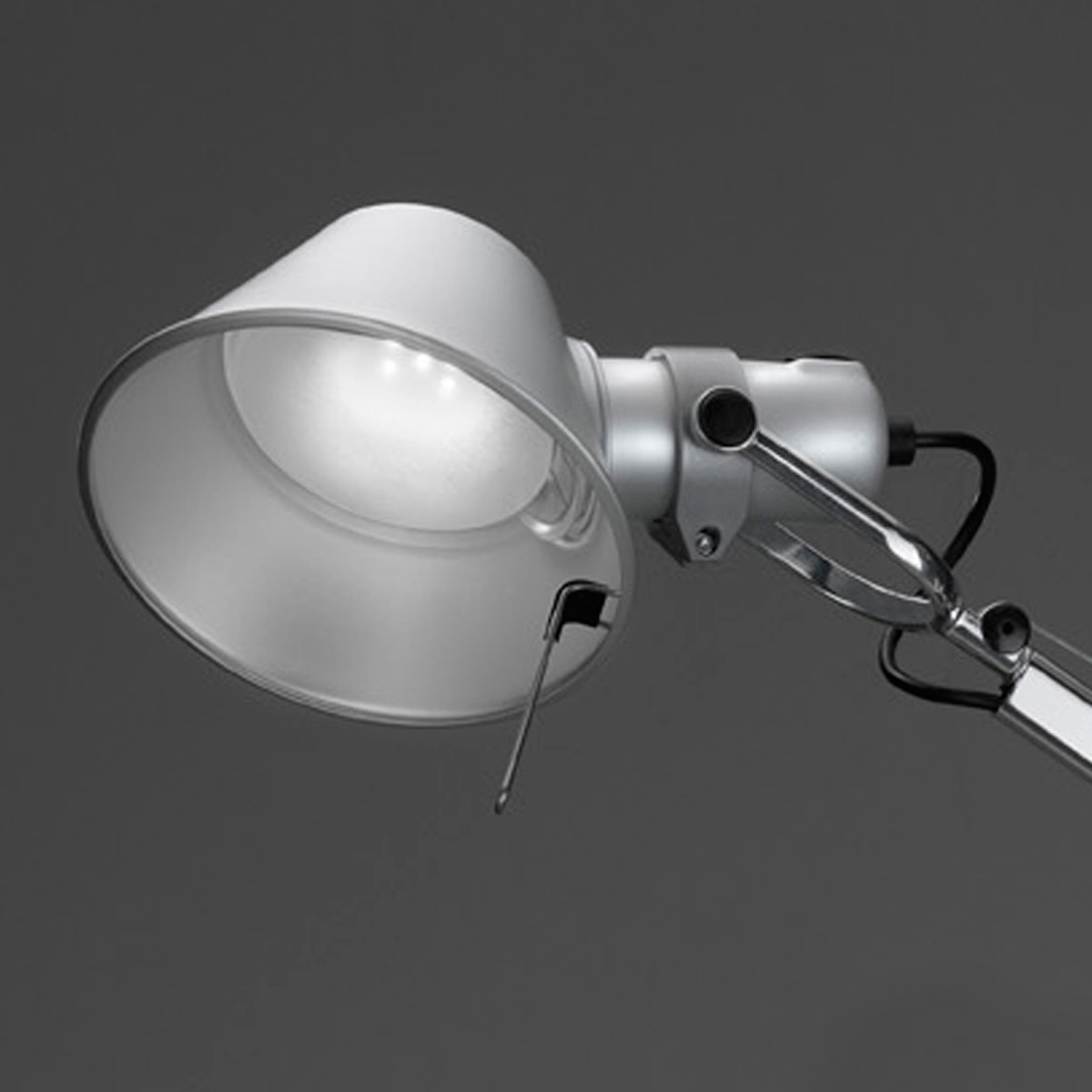 Artemide Tolomeo Parete LED, Aluminium