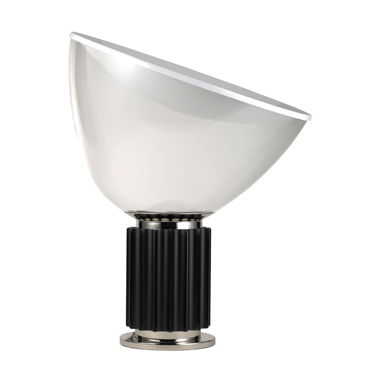 Flos Taccia LED Tischleuchte PMMA, schwarz