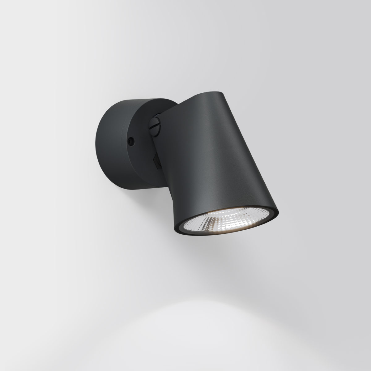 IP44.DE Stic LED Außenwand- / Decken- / Bodenleuchte, deep black (schwarz)