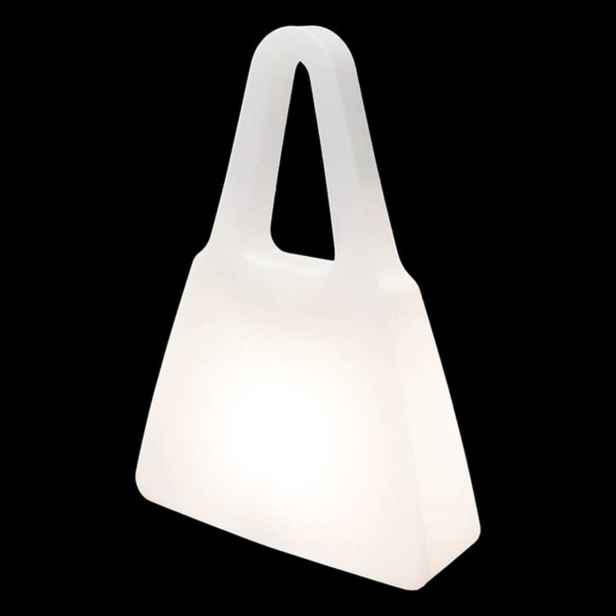 8 seasons design Shining Bag Dekoleuchte, weiß, ON