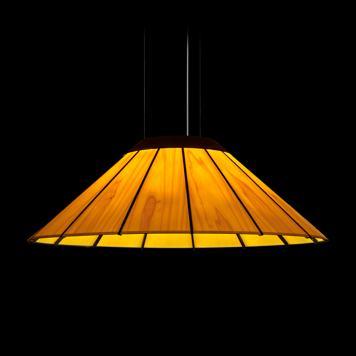 LZF Lamps Banga Medium LED Pendelleuchte, gelb