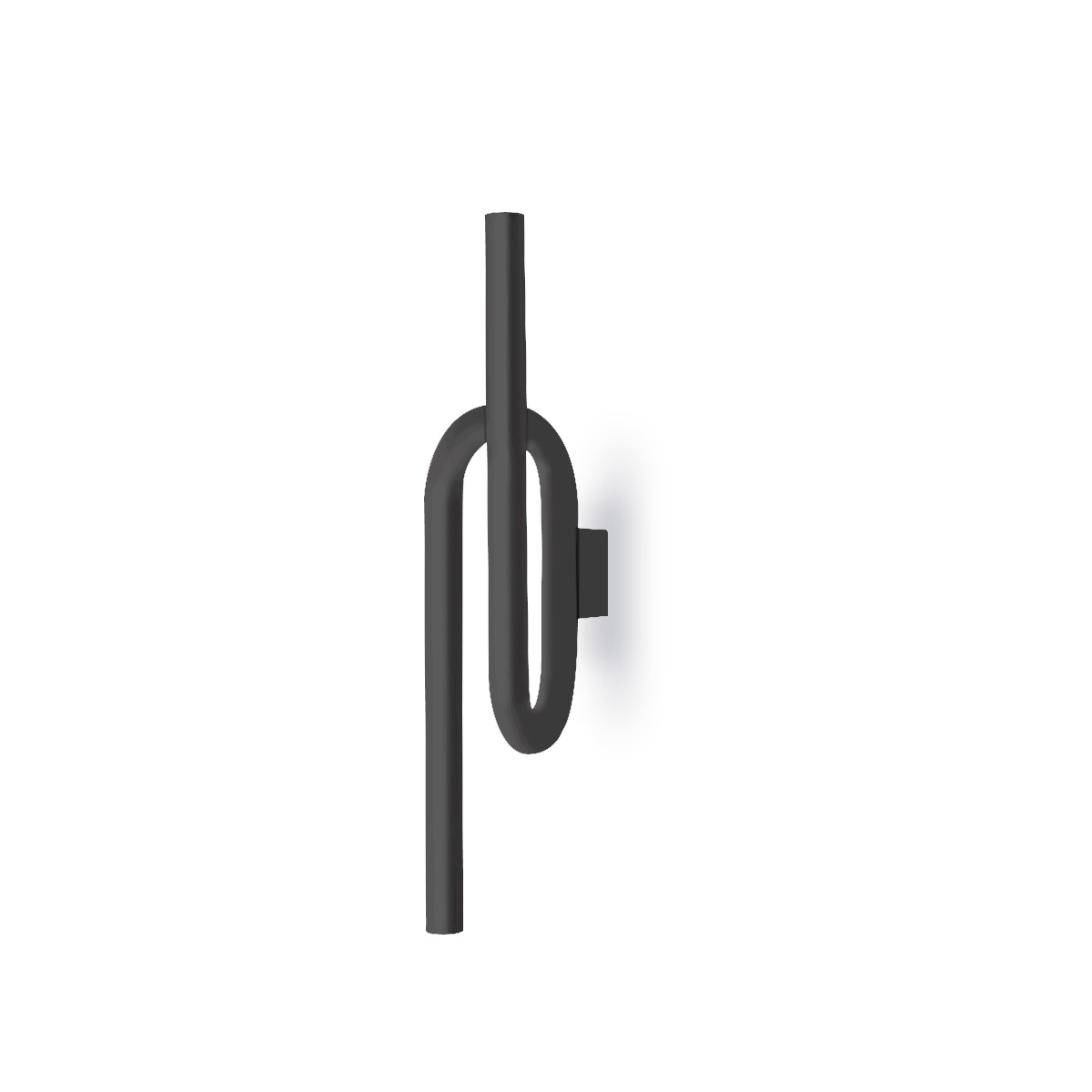 Foscarini Tobia LED Parete, nero (schwarz)