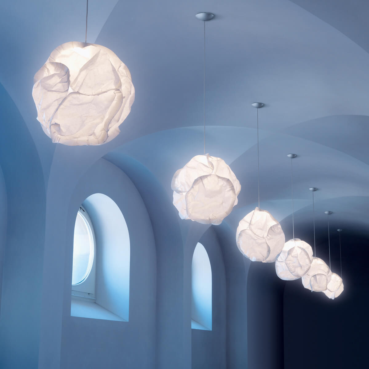 Belux Cloud LED Pendelleuchte, weiß
