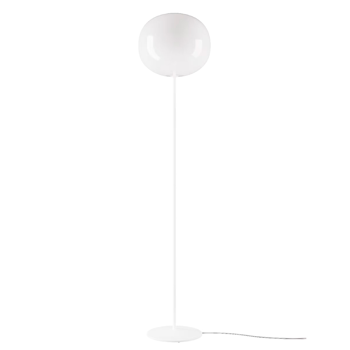Long, Ø: 42 cm, weiß