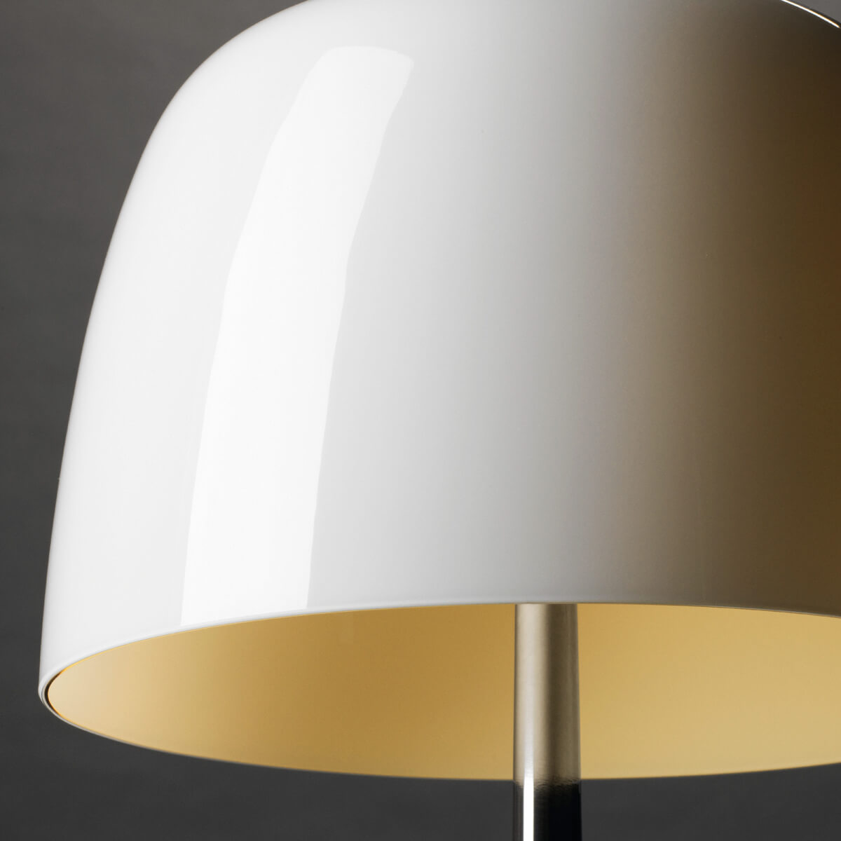 Foscarini Lumiere Grande Tavolo, Aluminium / warmweiß