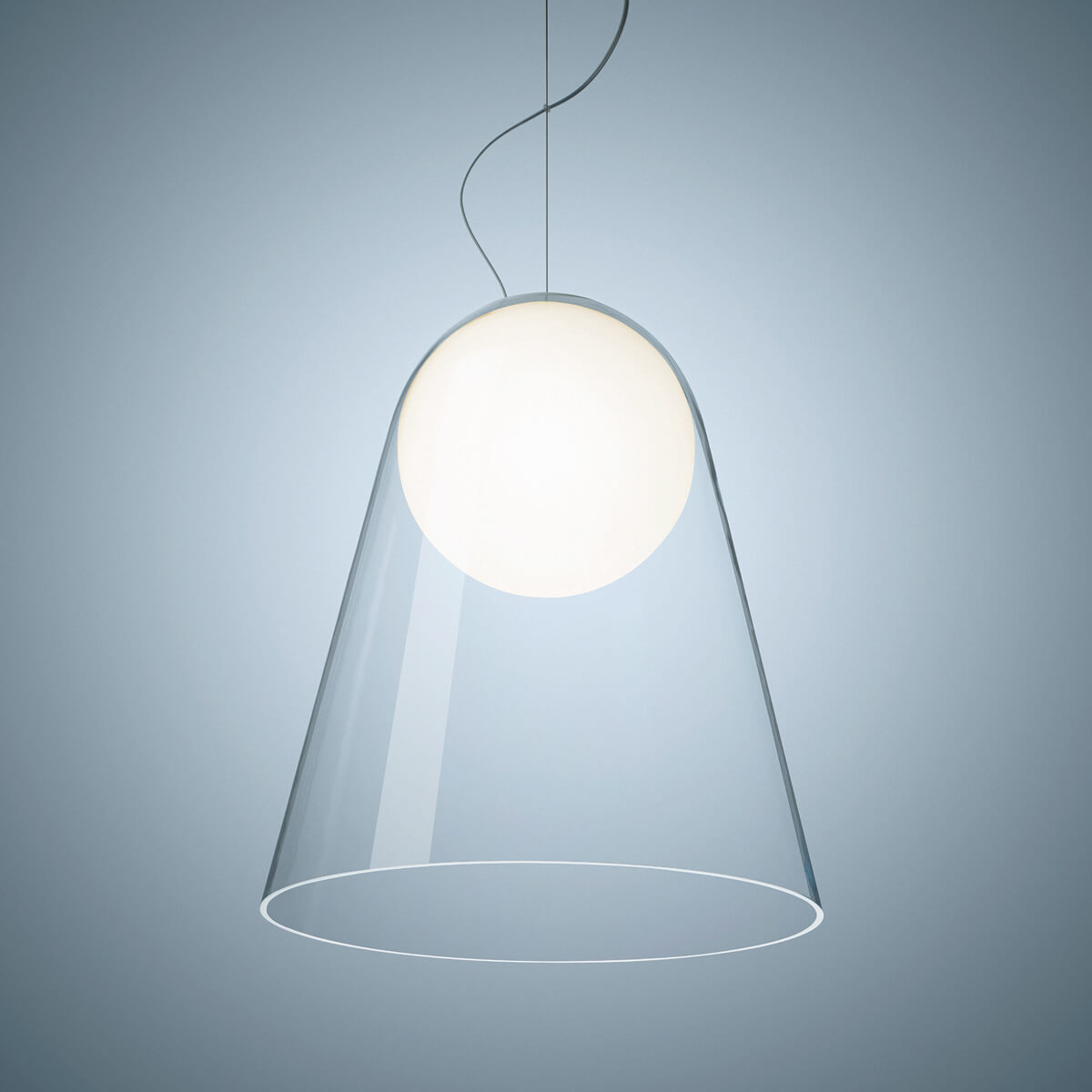 Foscarini Satellight Sospensione, Glas Satellight Sospensione