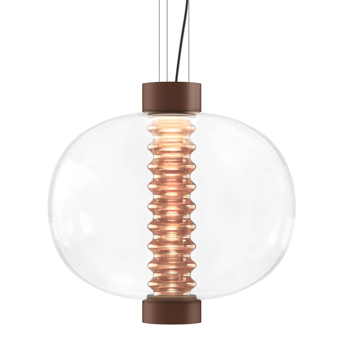 Kundalini Bolha LED Pendelleuchte, Smokey brown (braun)