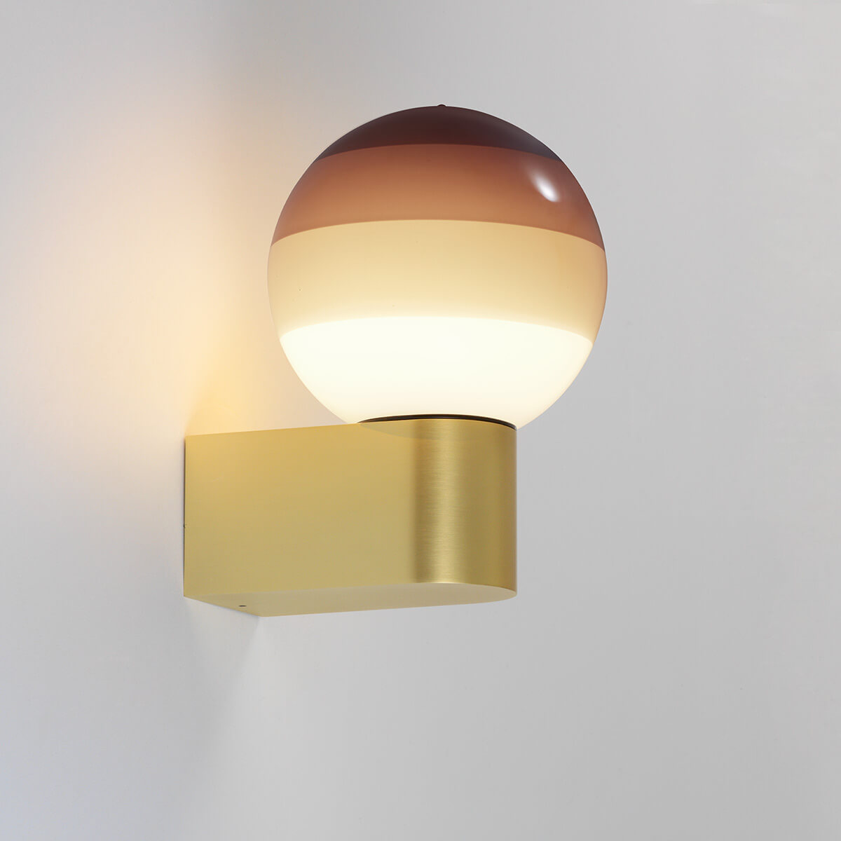 Marset Dipping Light A1-13 LED Wandleuchte, Schirm: schokolade