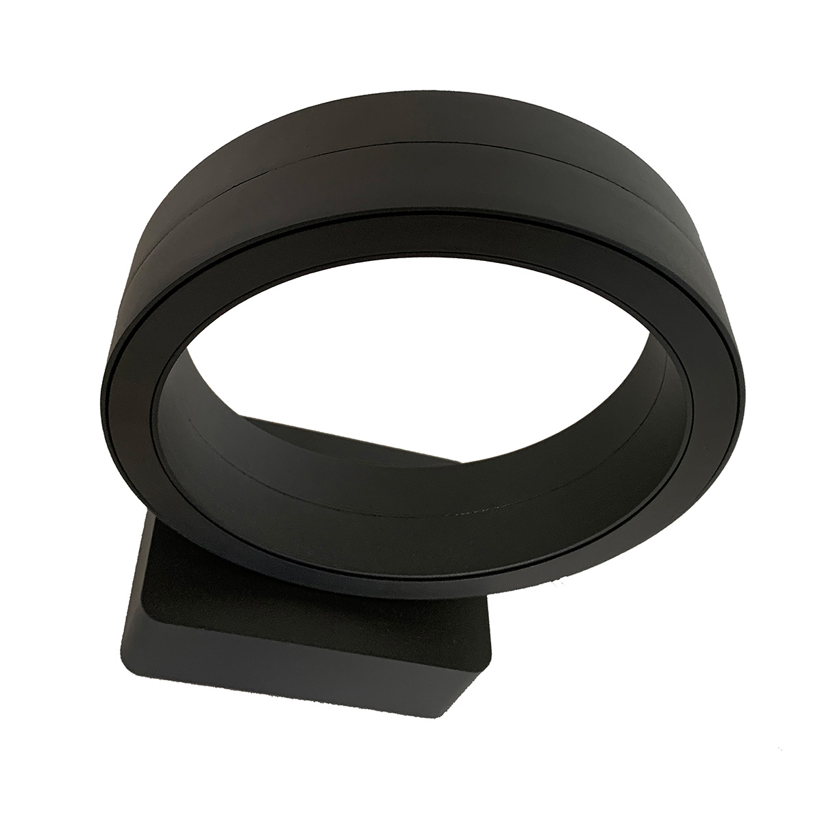 Mobilux Ringline LED Wandleuchte, dunkelgrau