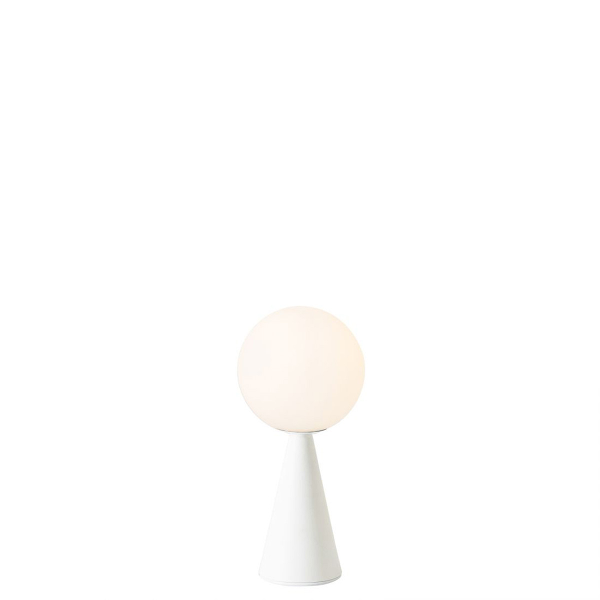 Fontana Arte Bilia Mini Tischleuchte, weiß