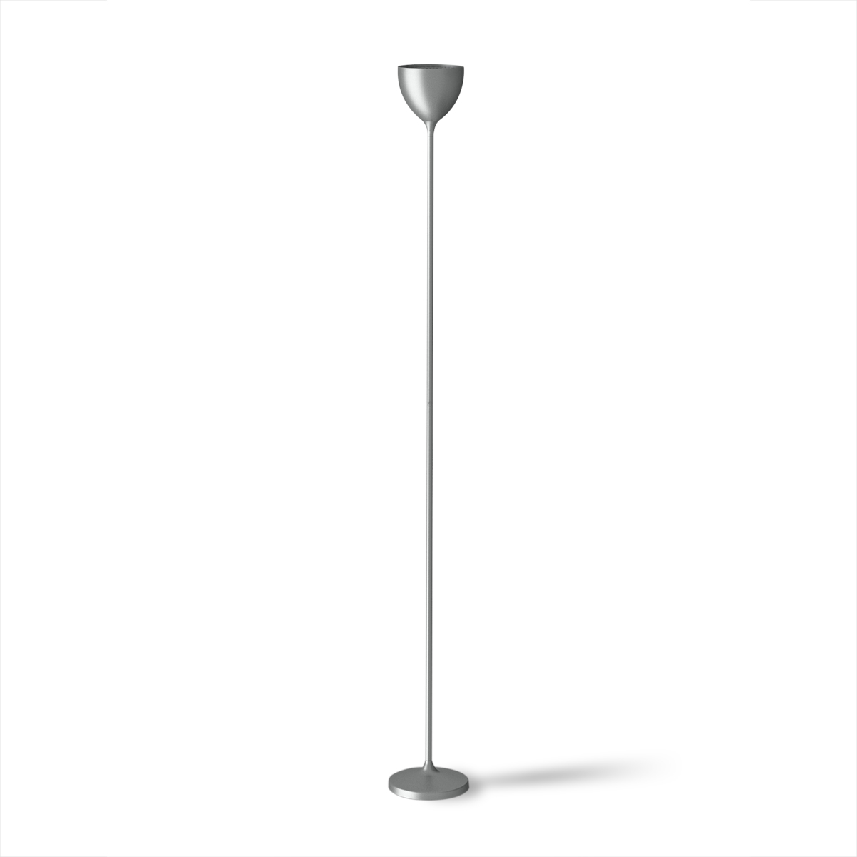 Rotaliana Drink F1 LED Stehleuchte, Silber