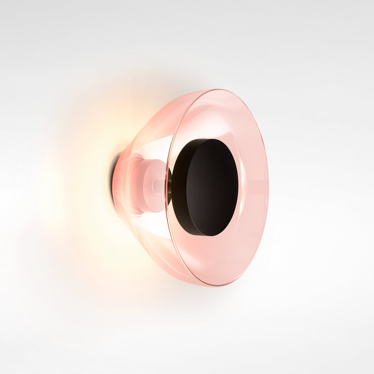 Marset Aura LED Wandleuchte, kupferrot