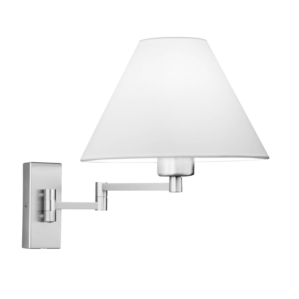 Knapstein Hedi-2 Wandleuchte, Nickel matt