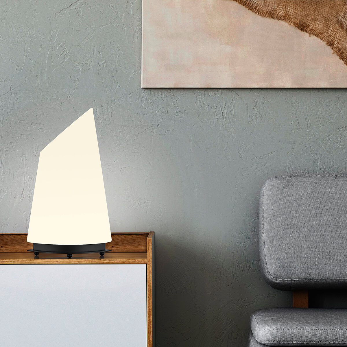 Bankamp Navigare Tischleuchte, Höhe: 42 cm, schwarz