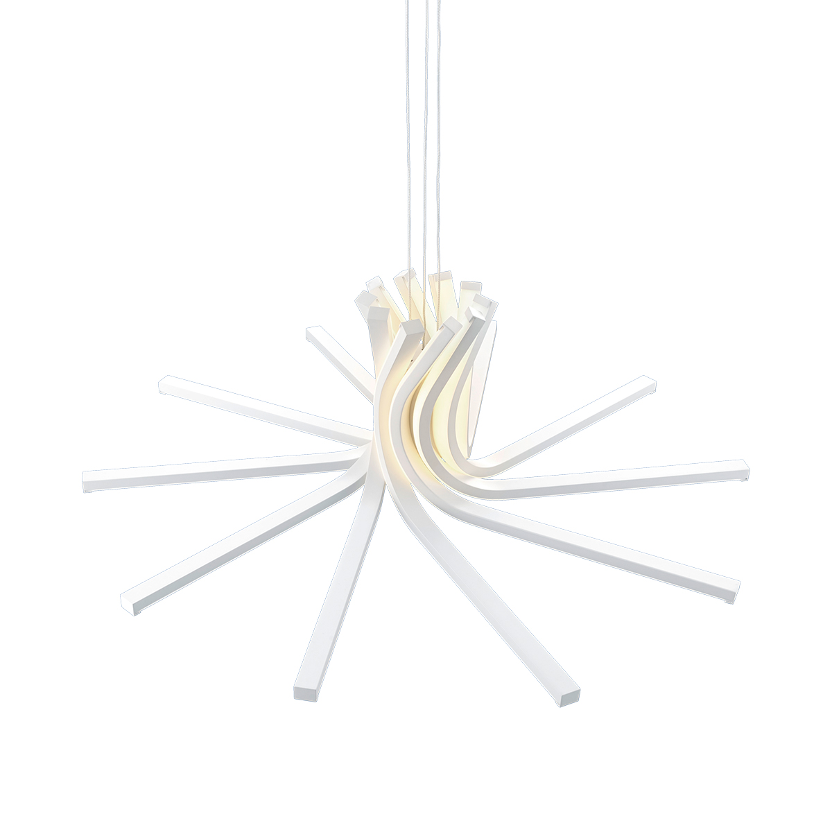 HELL Denver LED Pendelleuchte, weiß