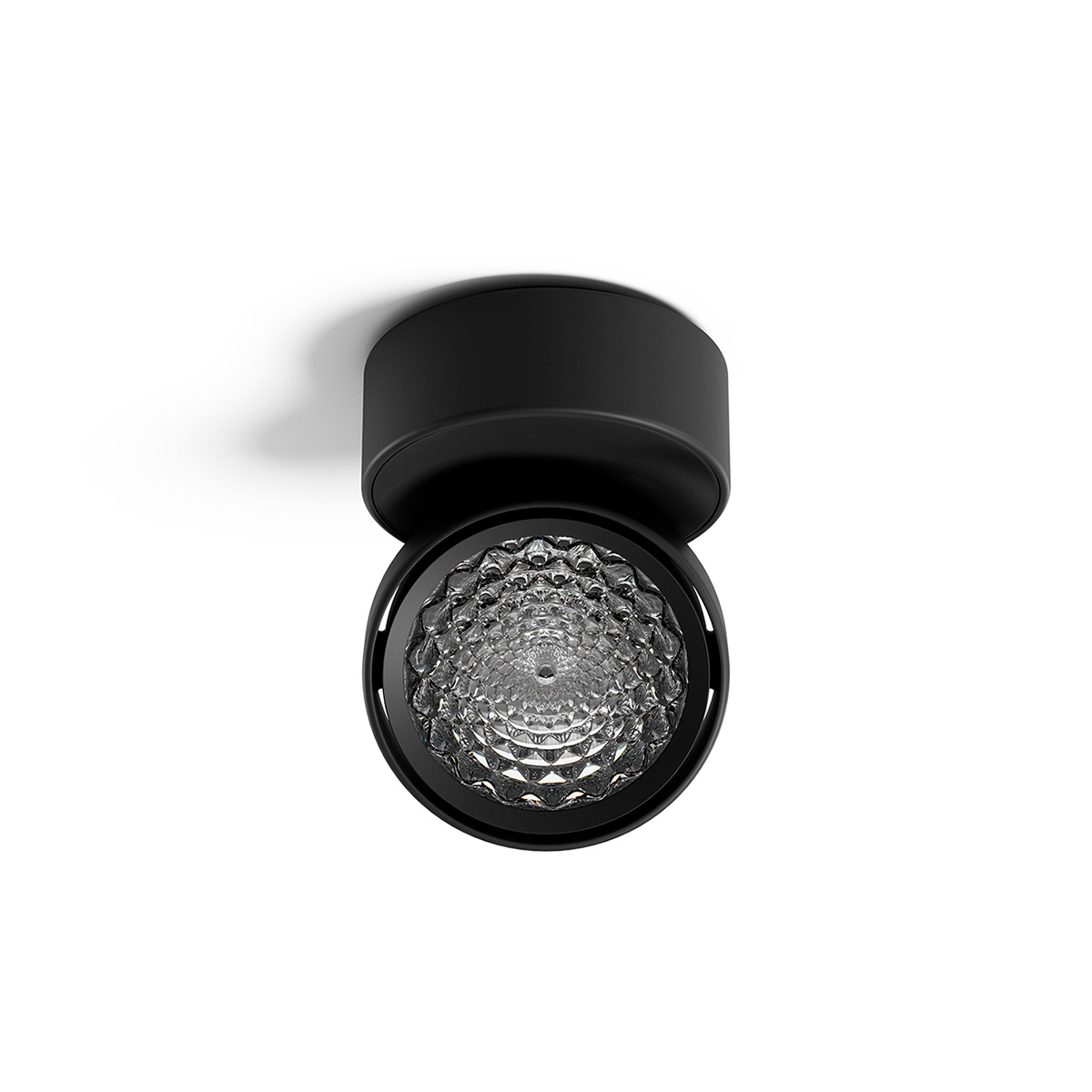 Sigor Nivo LED Deckenleuchte, schwenkbar, 36°, mattschwarz