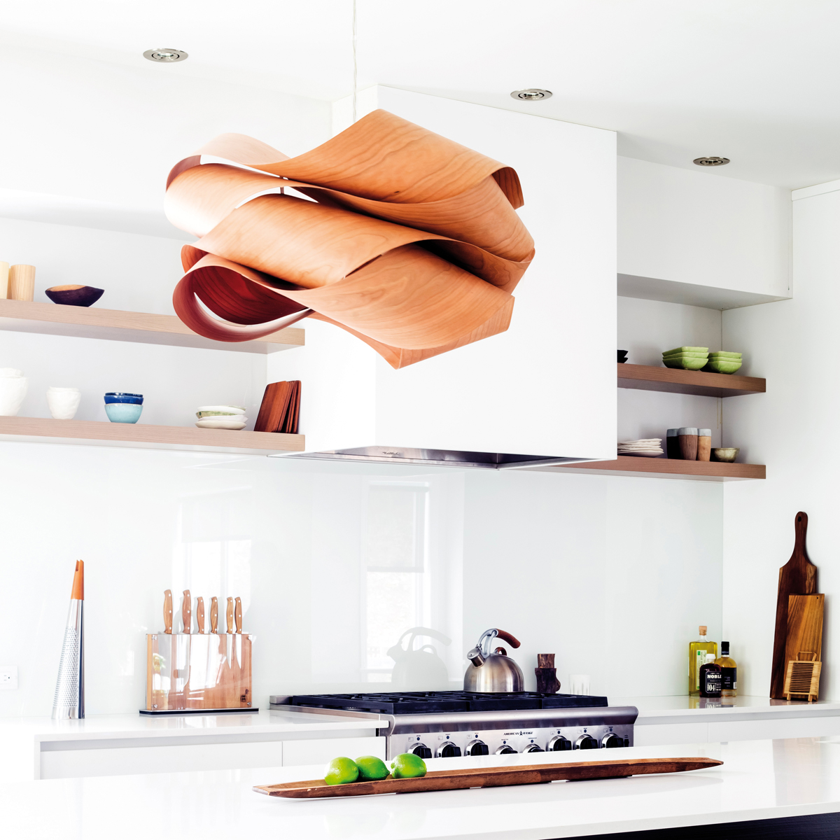 LZF Lamps Link Large Pendelleuchte, Kirsche (transparente Zuleitung auf Anfrage möglich)