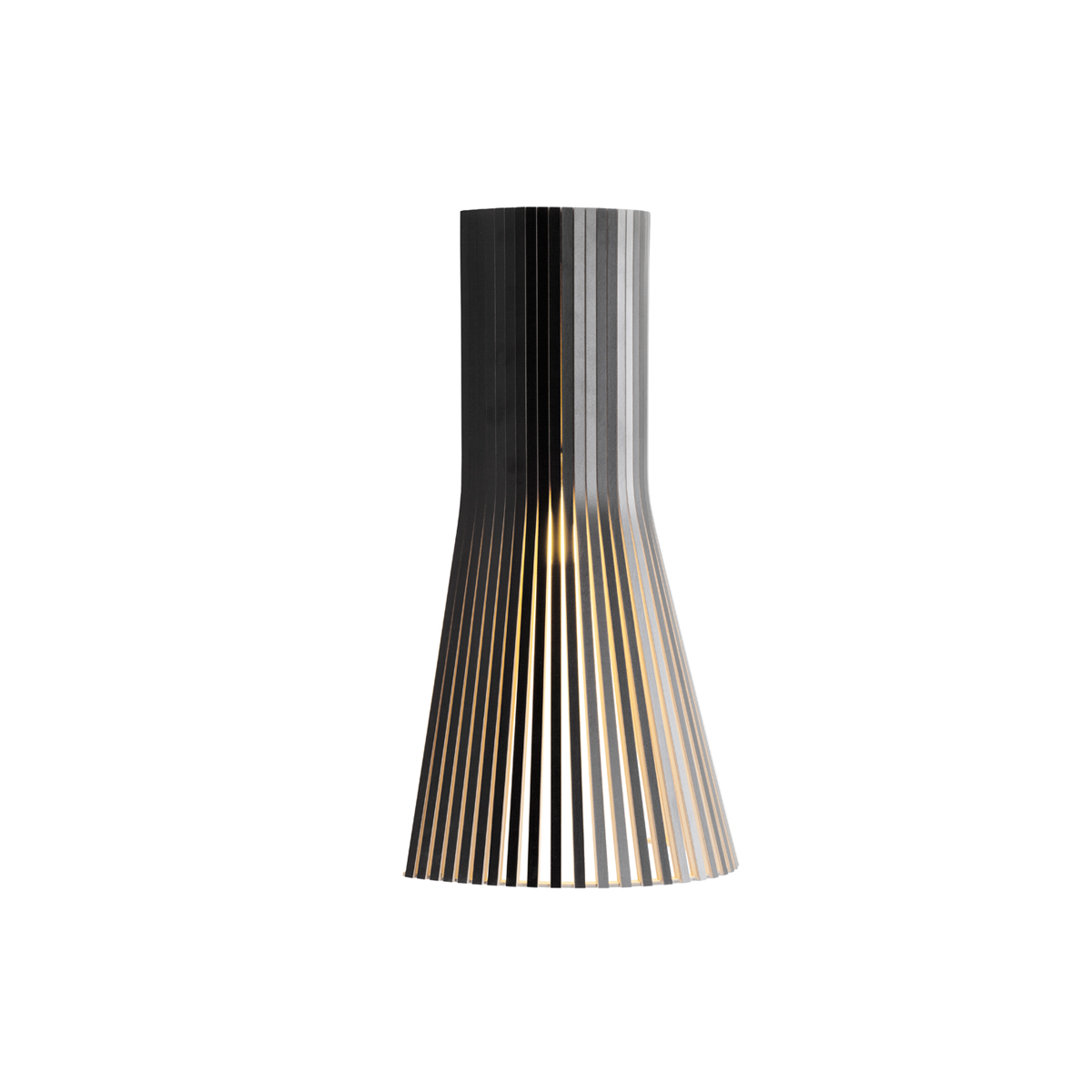 Secto Design Secto Small 4231 Wandleuchte, schwarz laminiert