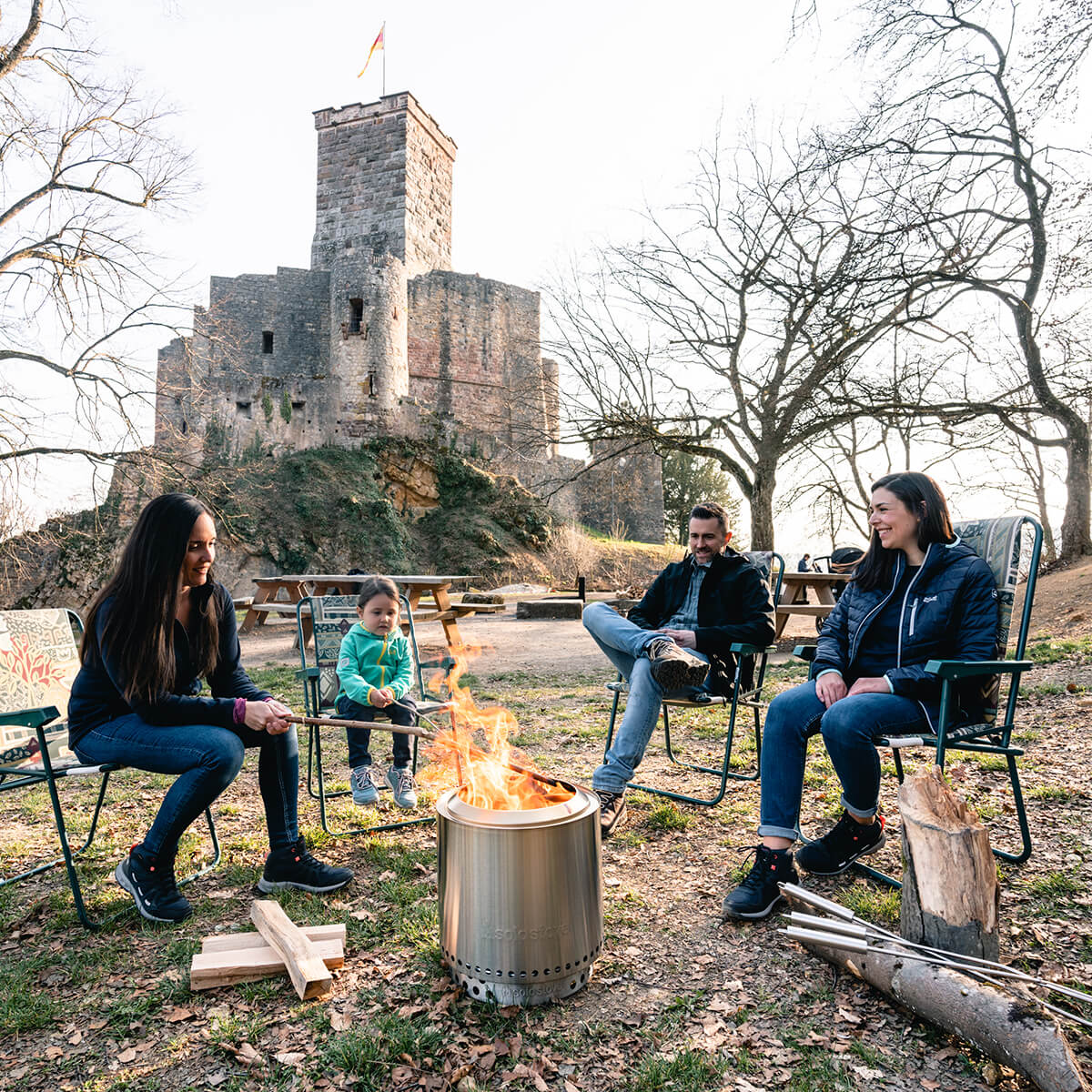 Ranger 15'' Feuerschale mit Standfuß, für 2-4 Personen