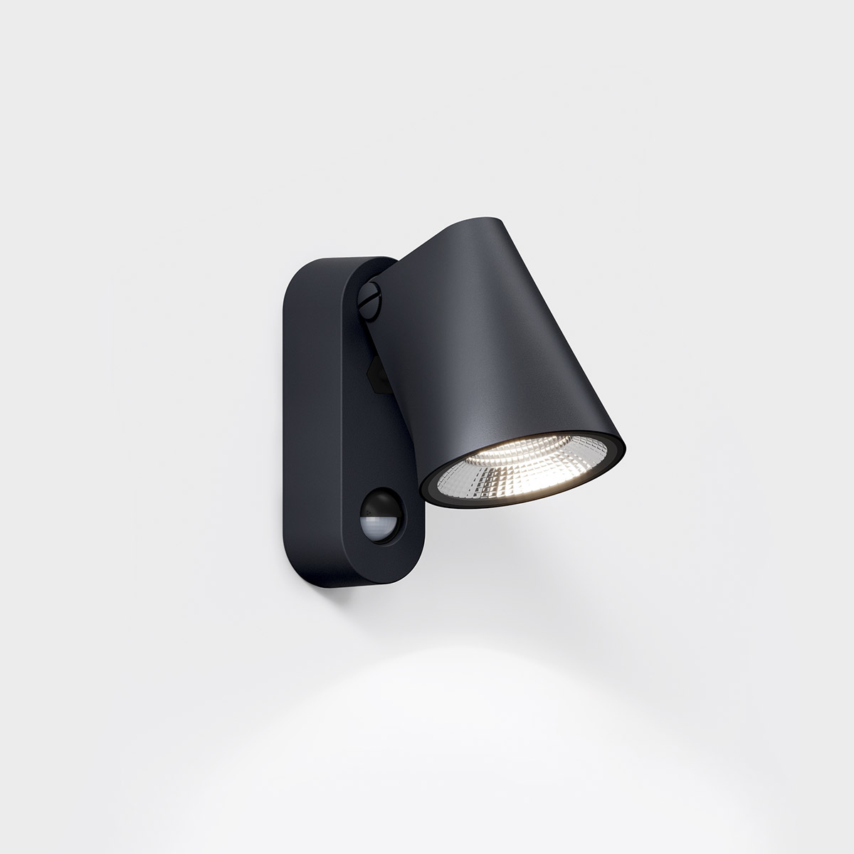 IP44.DE Stic Control LED Außenwandleuchte, deep black (schwarz)