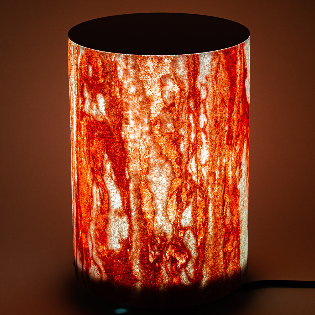 Epstein-Design Apollo Sahara RGBCCT-LED Stehleuchte / Lichtsäule mit ZigBee, Höhe: 31 cm, Sandstein