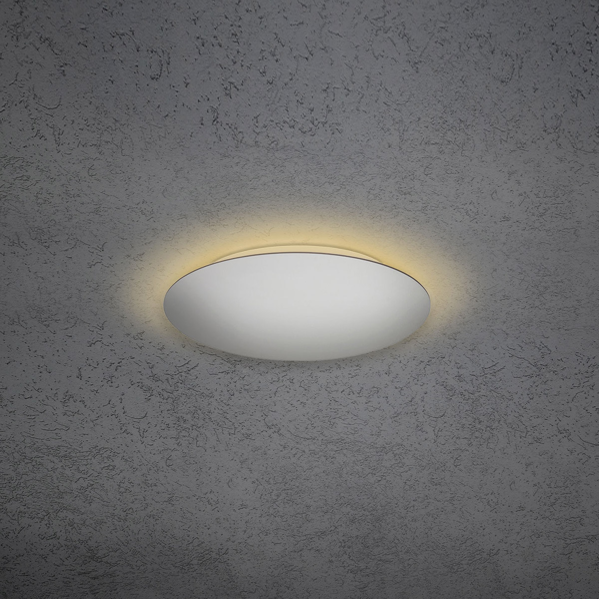 Escale Blade LED Wand- / Deckenleuchte, Ø: 34 cm, mit Casambi-Modul, Silber matt eloxiert
