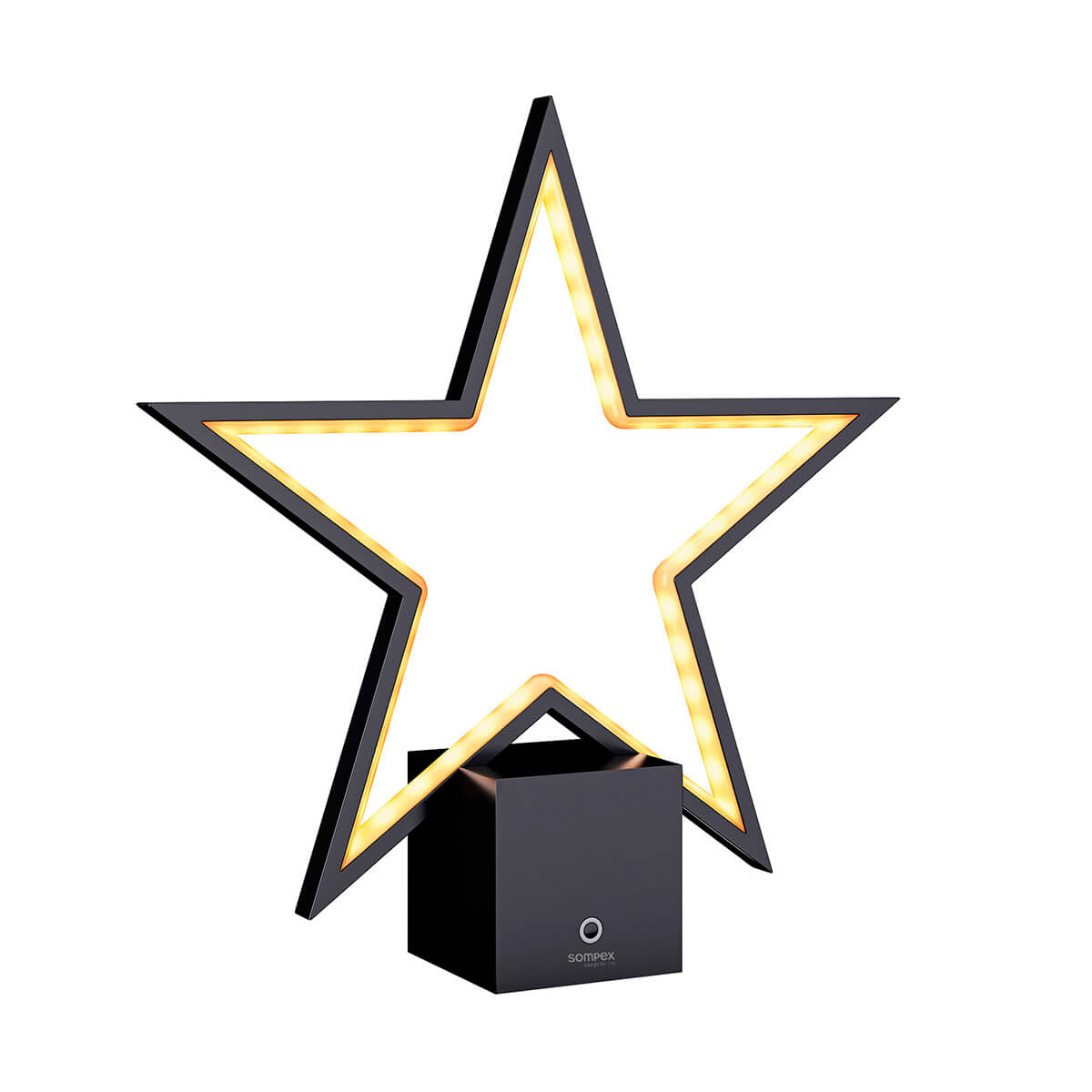 Sompex Lucy 2.0 LED Akkuleuchte, Höhe: 34 cm, schwarz