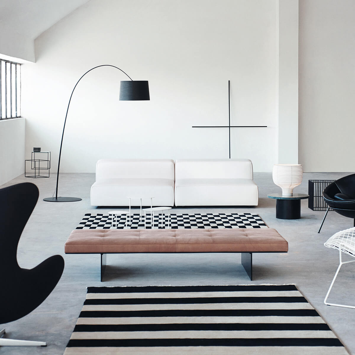 Foscarini Twiggy MyLight Tunable White LED Terra, nero (schwarz)