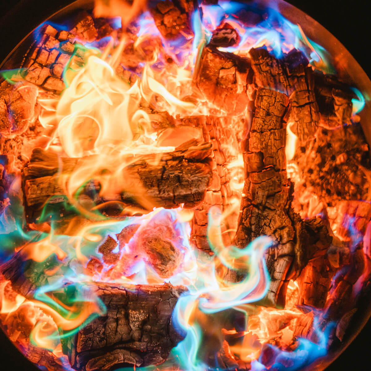 Solo Stove Color Pack Feuerpulver, bunt, 10 Stück