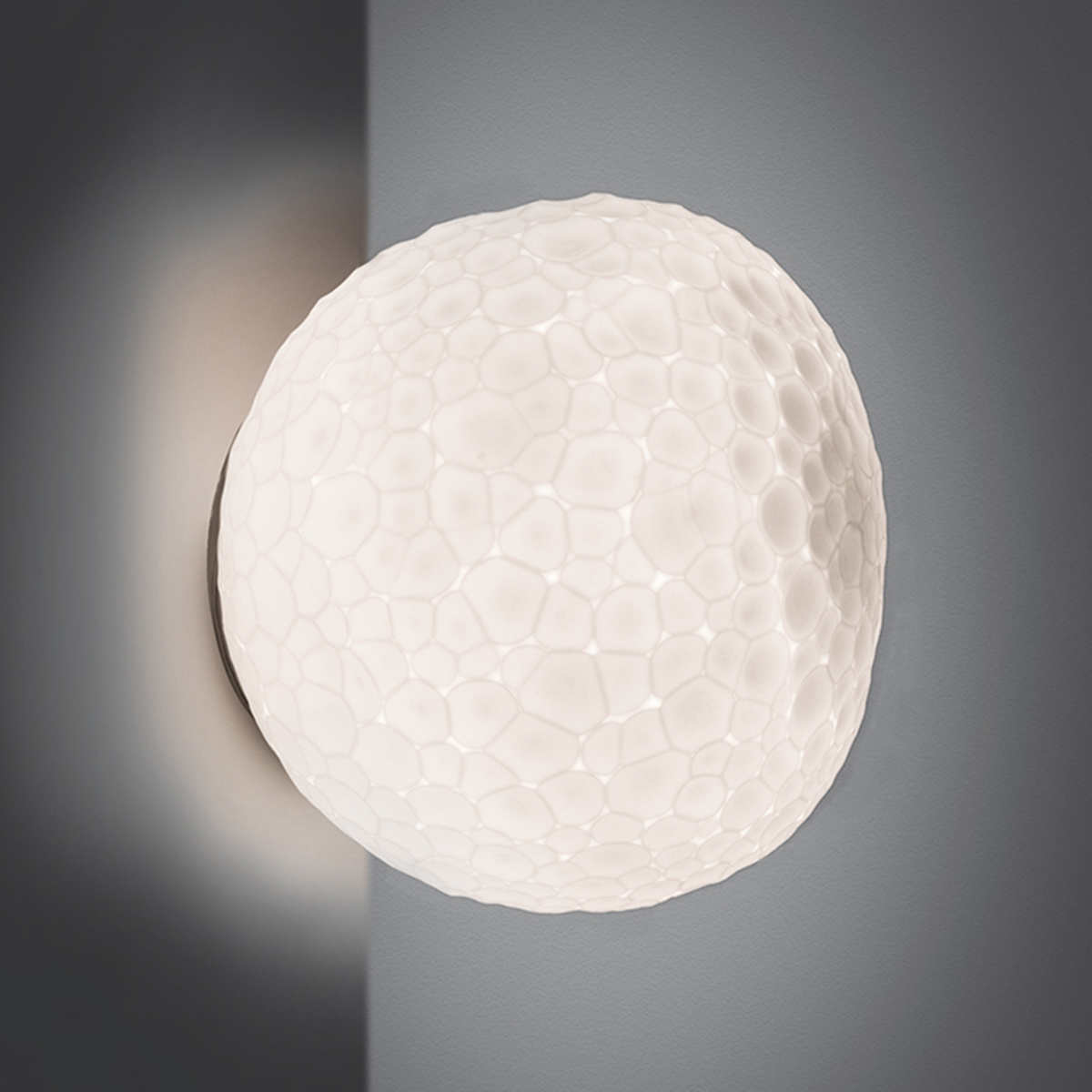 Artemide Design Meteorite Parete / Soffitto Ø: 48 cm, weiß
