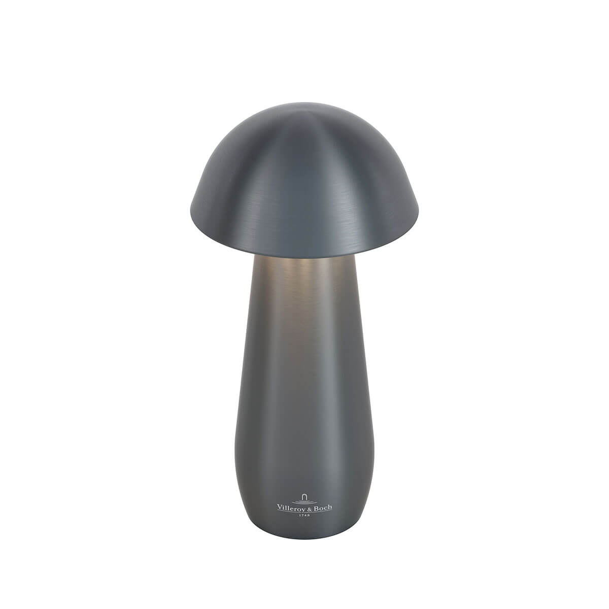 Villeroy & Boch Modena LED Akkuleuchte, Höhe: 16 cm, graphit gebürstet