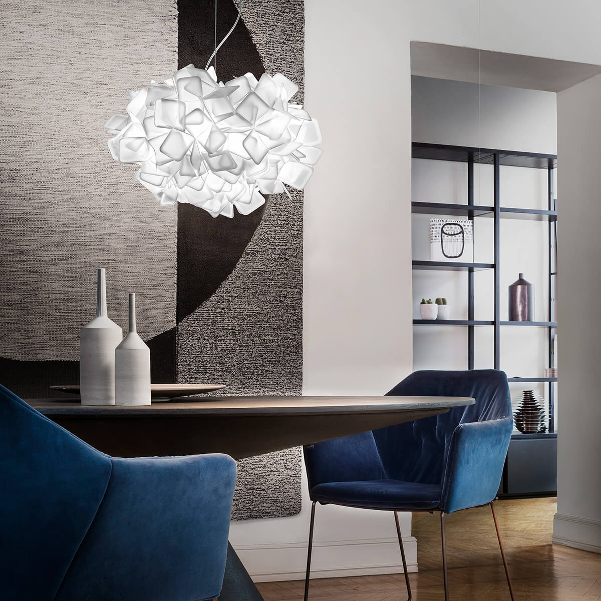 Slamp Clizia Suspension, white (weiß)