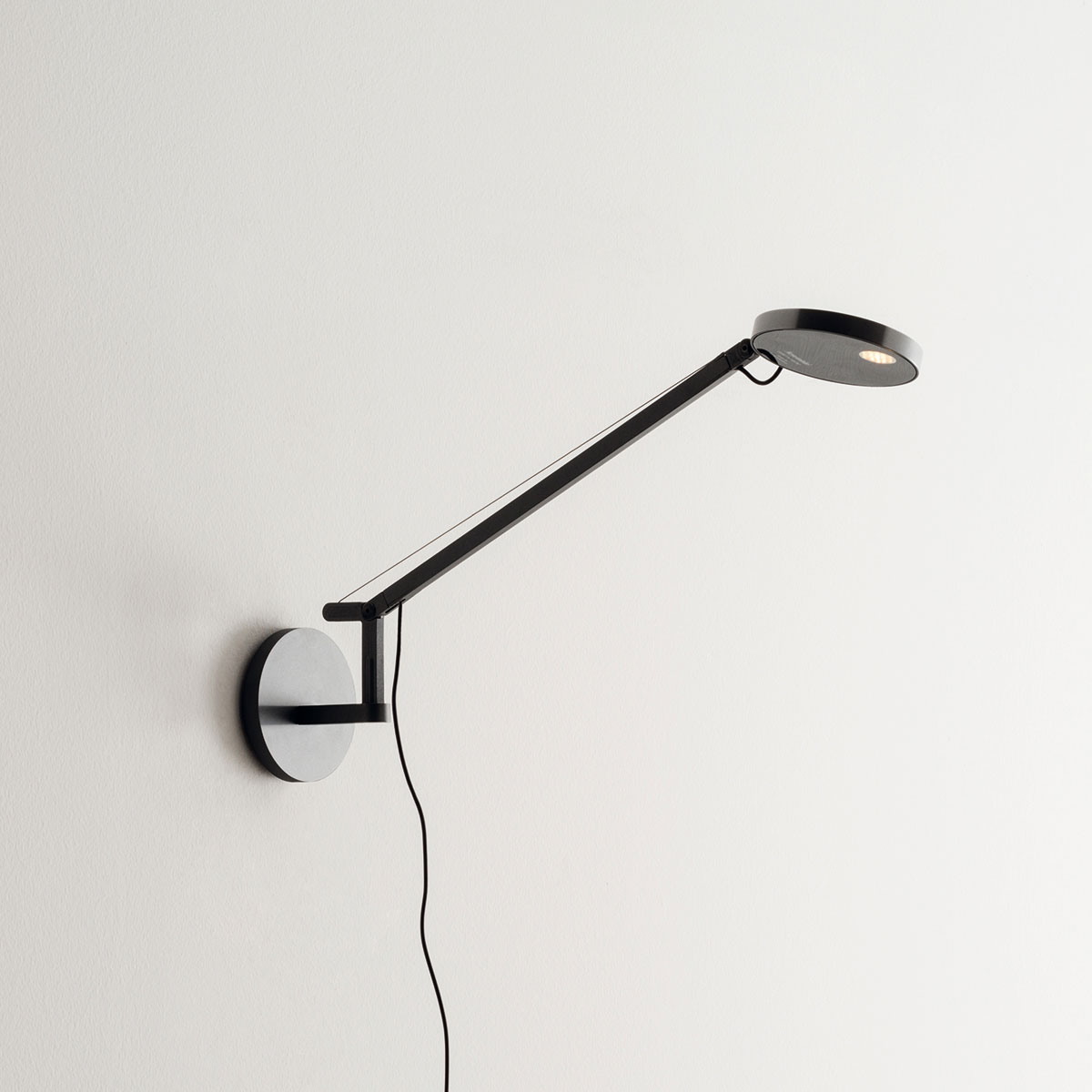 Artemide Demetra Micro Parete, anthrazitgrau