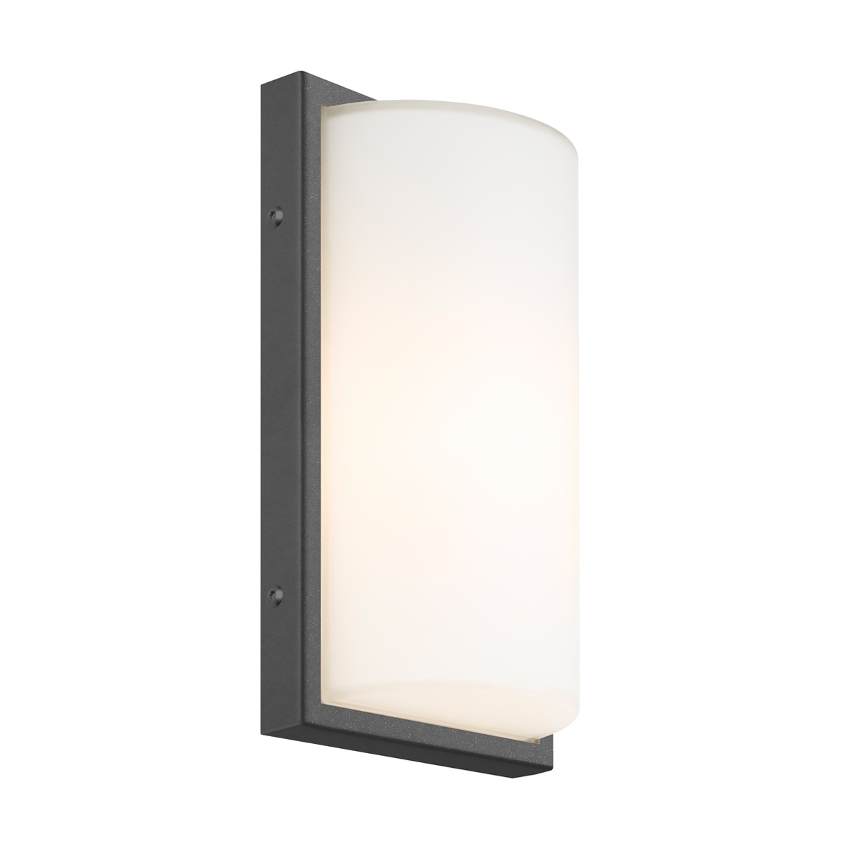 LCD Außenleuchten 039 LED Wandleuchte, graphit (eingeschaltet)