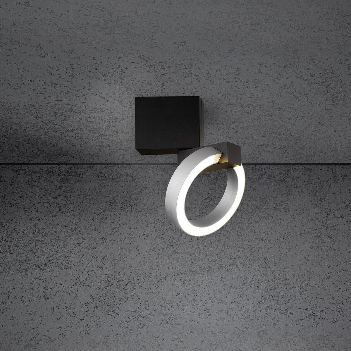 schwarz / Alu eloxal