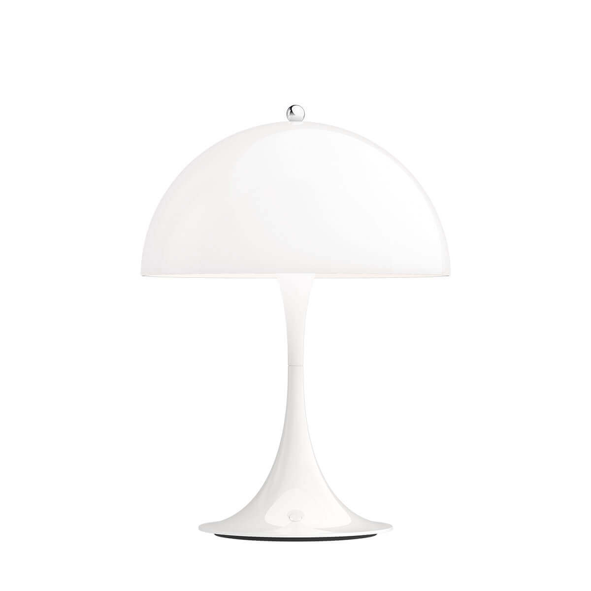 Louis Poulsen Panthella 250 Portable V2 LED Akkuleuchte, Acryl opalweiß – Design by Verner Panton Panthella 250 Portable V2 LED Akkuleuchte