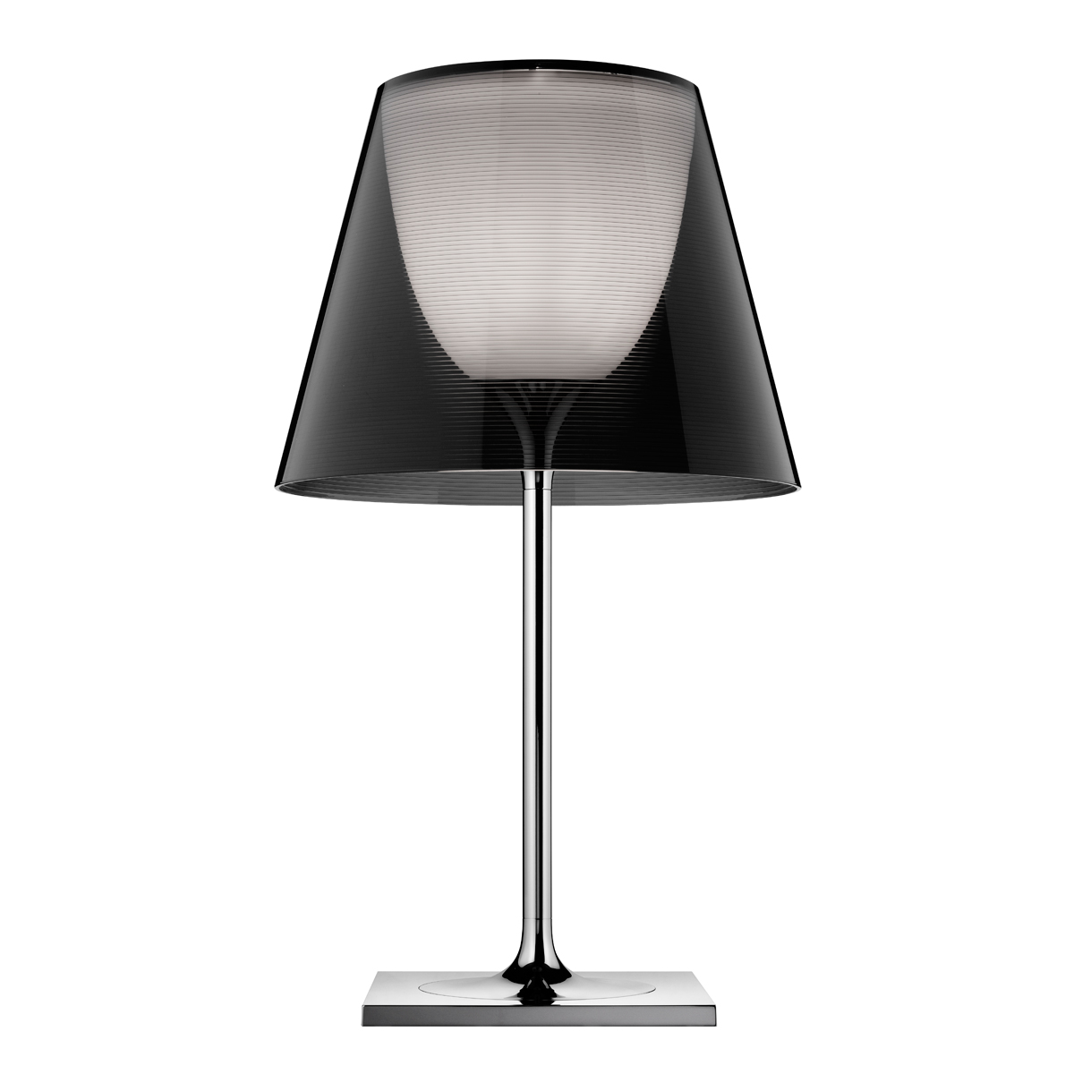 Flos KTribe T2 Tischleuchte, fumée (eingeschaltet)