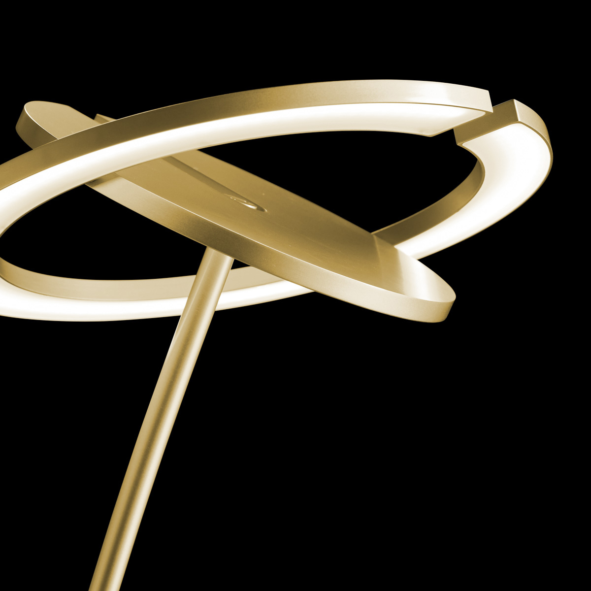 Holtkötter Supernova DW LED Deckenfluter, Eloxal Messing