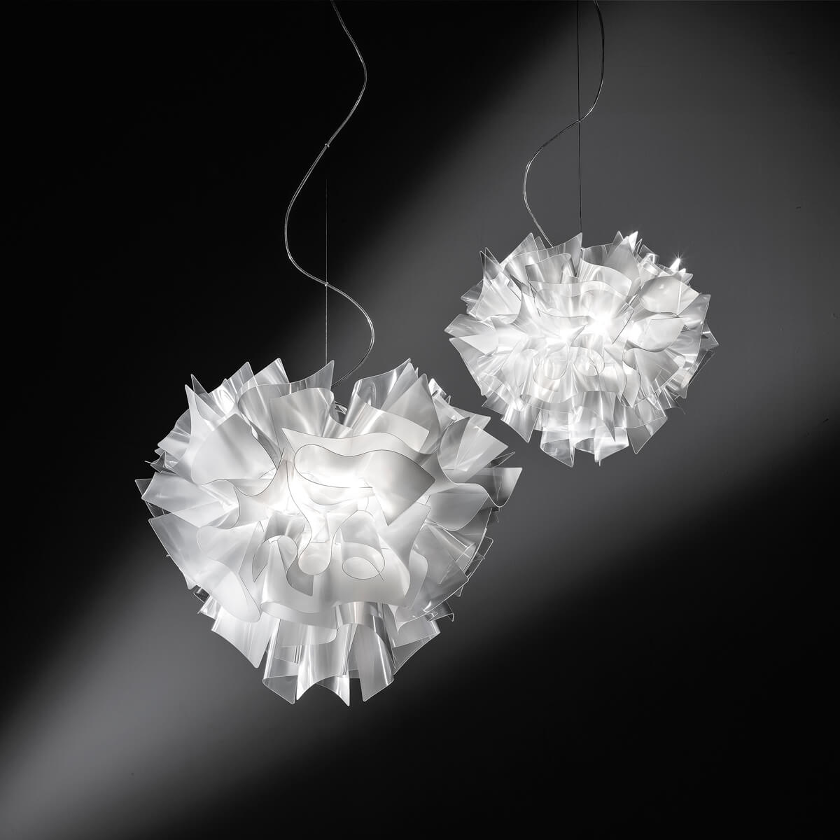 Slamp Veli Suspension Large und Veli Suspension, prisma