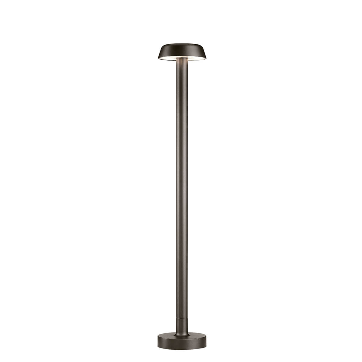 Flos Outdoor Belvedere Clove 2 LED Pollerleuchte, 3000 K, dunkelbraun (©Piero Fasanotto)