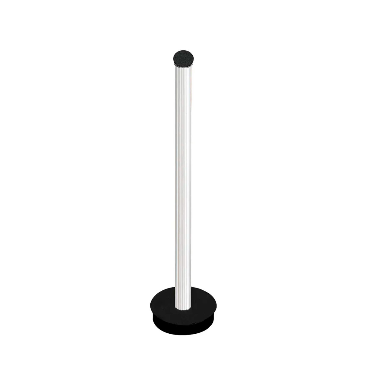 Fontana Arte Oort Outdoor LED Stehleuchte, Höhe: 50 cm, Borosilikatglas / schwarz