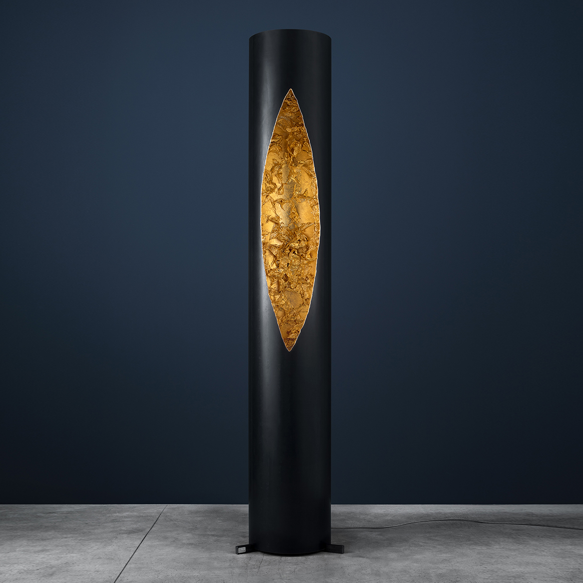 Catellani & Smith Colonna Stehleuchte, Gold, ausgeschaltet