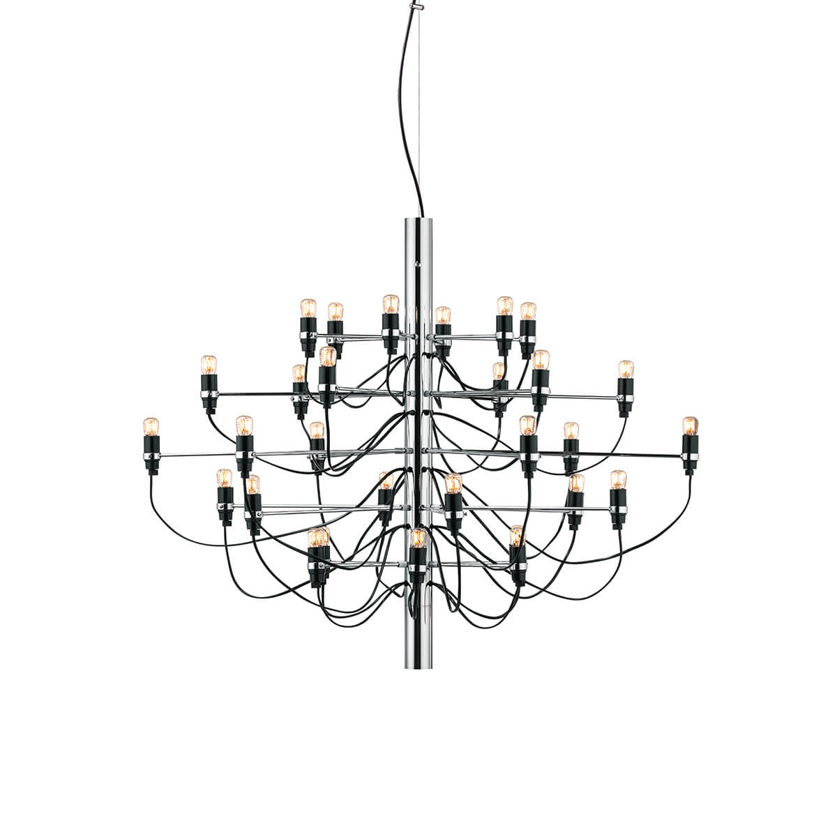 Flos 2097/30 Pendelleuchte, inkl. LED 2200 K klar, Chrom (©Piero Fasanotto)