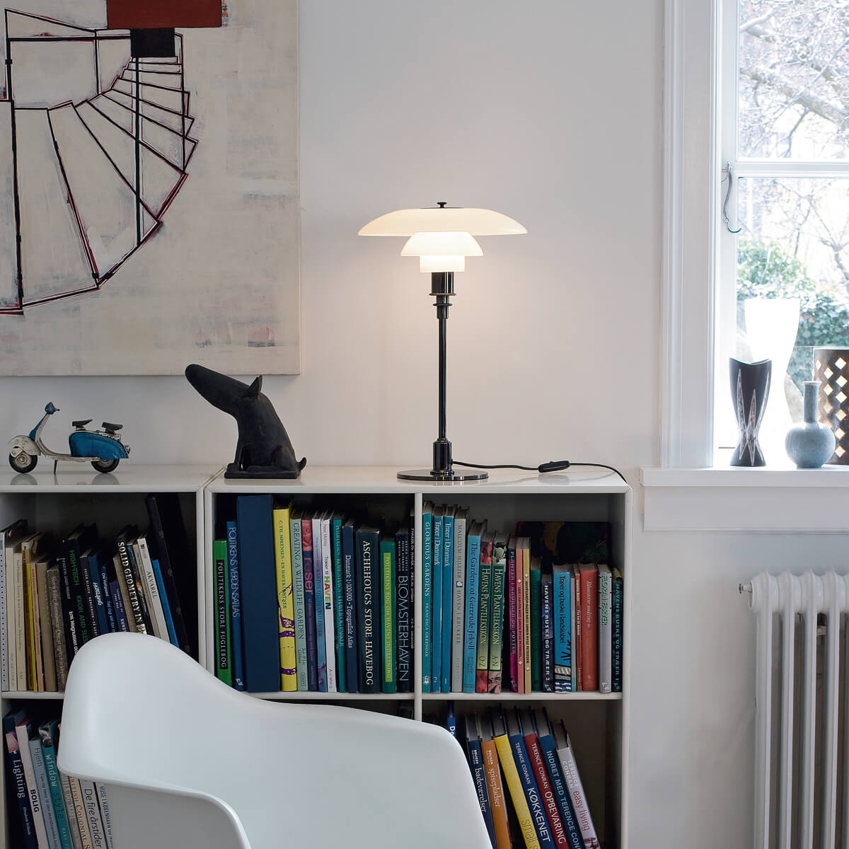 Louis Poulsen PH 3/2 Tischleuchte, schwarz metallisiert