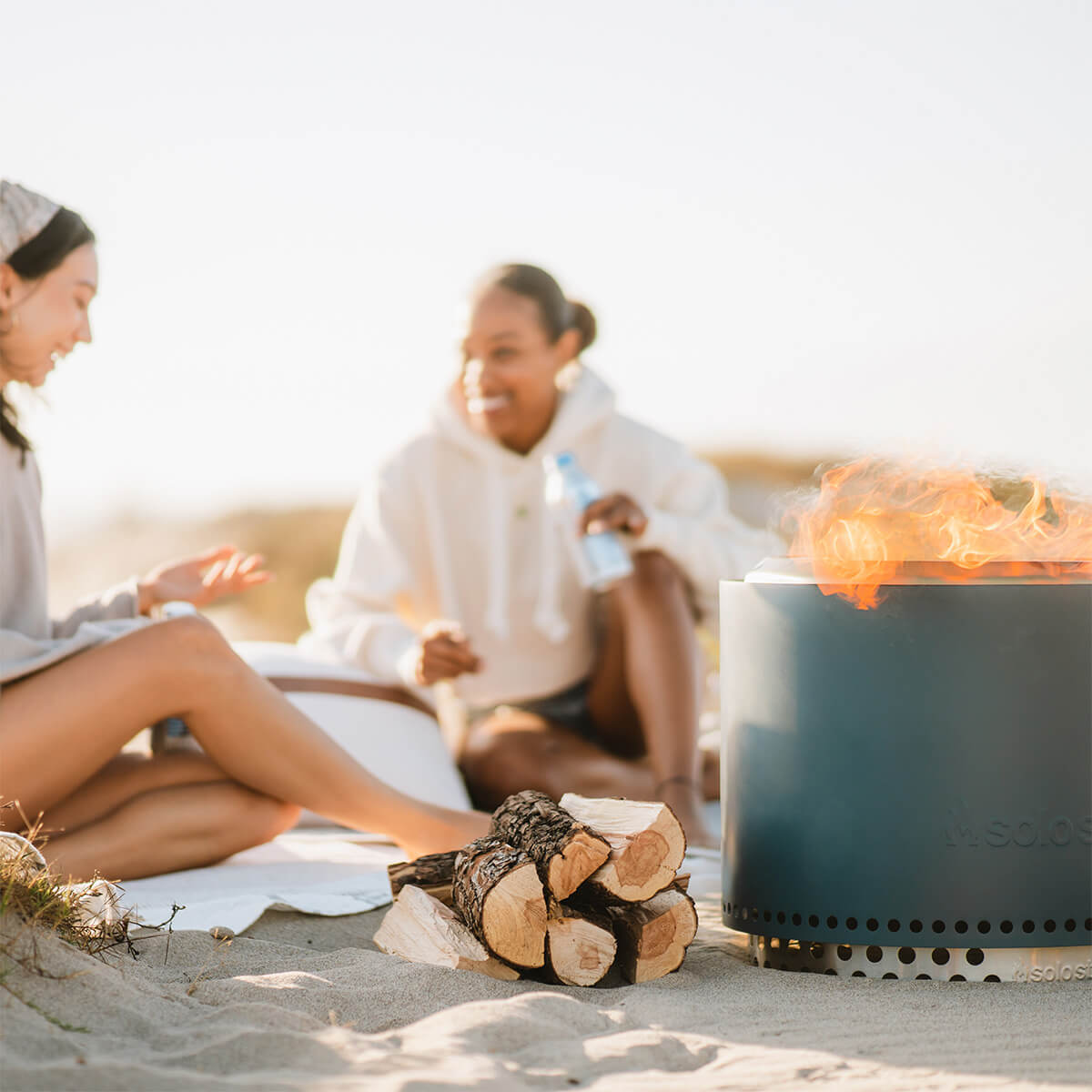 Solo Stove Bonfire 2.0 Feuerschale mit Standfuß, Water (blau)