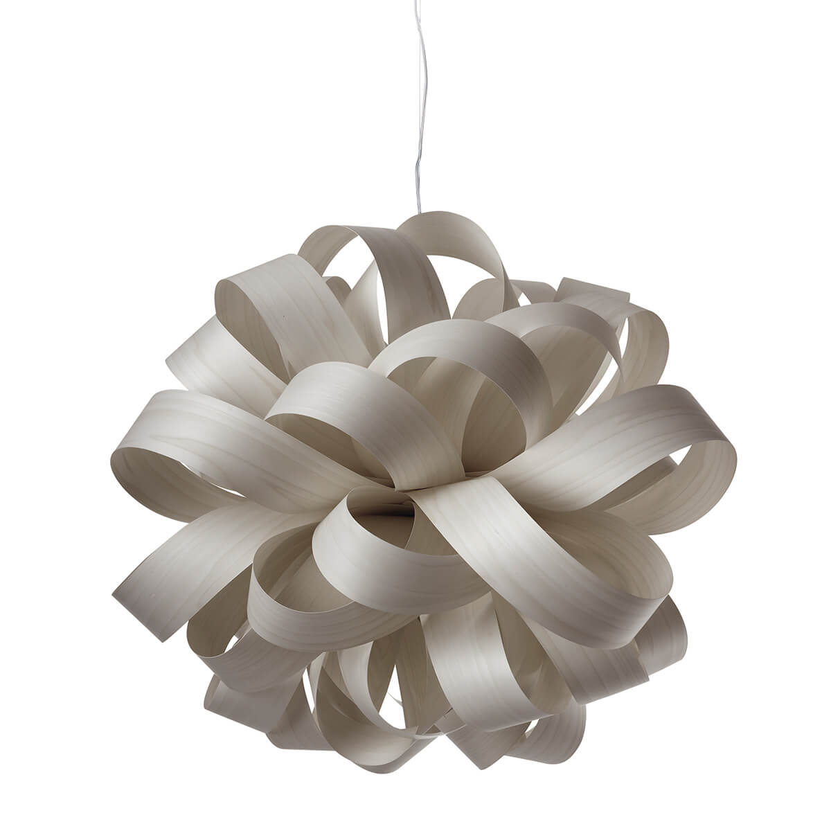 LZF Lamps Agatha Ball Pendelleuchte, grau