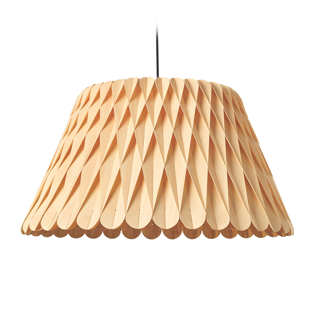 LZF Lamps Lola Large LED Pendelleuchte, Buche
